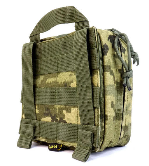 Підсумок-аптечка Cordura 1000D зі швидким скиданням Піксель - фото 5 Підсумок-аптечка Cordura 1000D зі швидким скиданням Піксель - фото 5