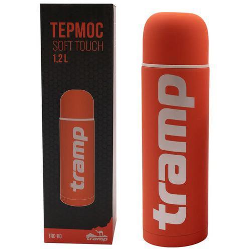 Термос Tramp Soft Touch 0,75 л 25х9х9 см Помаранчевий (UTRC-108) - фото 7