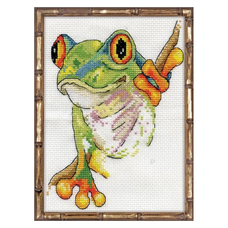 Набор для вышивания крестиком Design Works 3214 Tree Frog (22908) Набор для вышивания крестиком Design Works 3214 Tree Frog (22908)