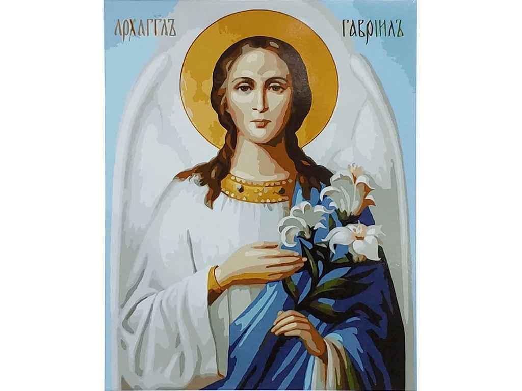 Картина по номерам Strateg Архангел Гавриил 40х50 см (SY6660)