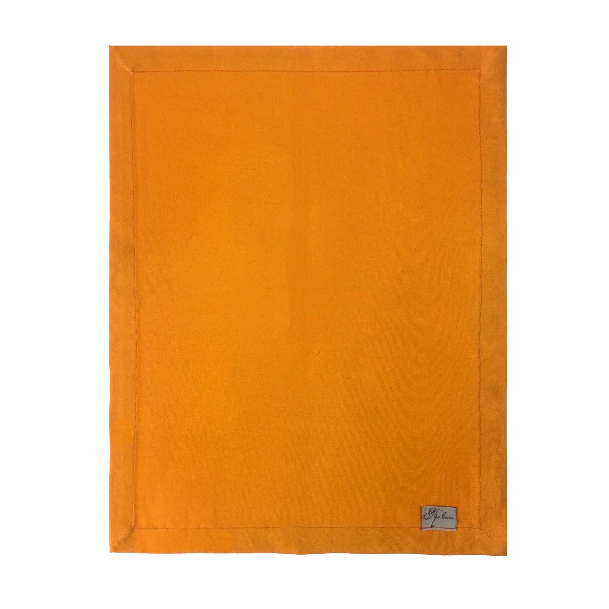 Салфетка на стол тканевая 35х45 Orange