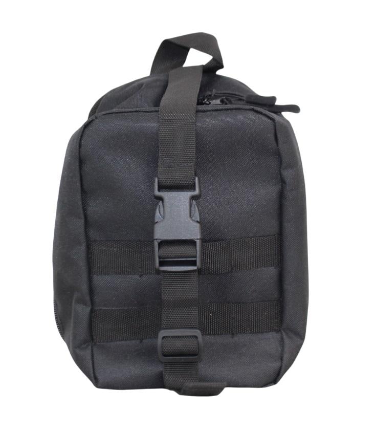 Підсумок МК під аптечку з відкидною спинкою на кнопках Чорний (3581493)