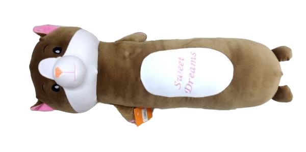 Мягкая игрушка-обнимашка Копица Котик 70х25 см (00276-3)