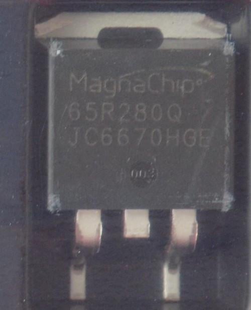 Транзистор Magna 65R280Q MME65R280Q/D2PAK 700V/13.8A (46821)