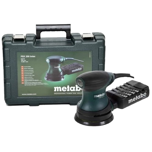 Шліфувальна машина ексцентрикова Metabo FSX 200 Intec 240 Вт (609225500)