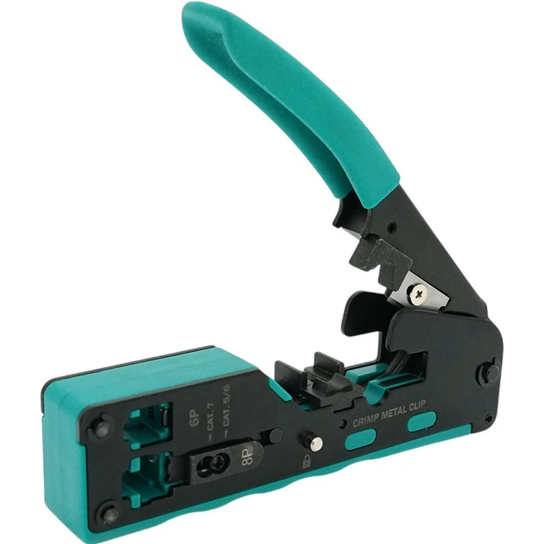 Кримпер професійний ZoeRax RJ45/RJ12 Pass Through Ethernet Cat6/6A Cat5e 8p-6p 1 шт. (000048684_1) - фото 7 Кримпер професійний ZoeRax RJ45/RJ12 Pass Through Ethernet Cat6/6A Cat5e 8p-6p 1 шт. (000048684_1) - фото 7