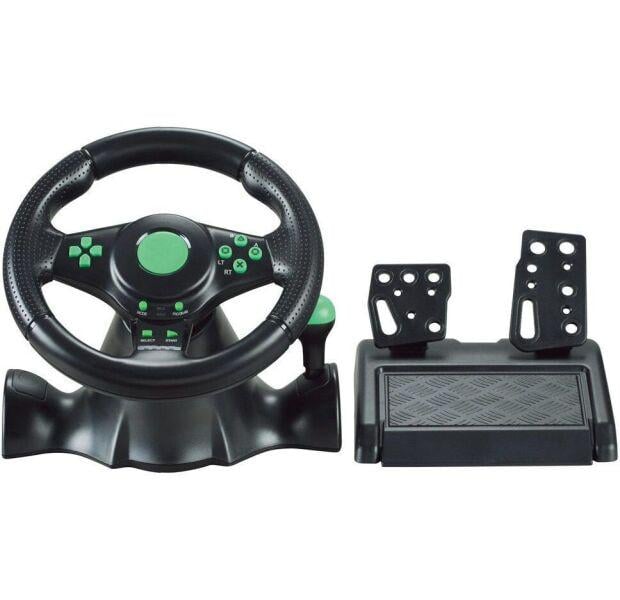Руль игровой Vibration Steering Wheel 3в1