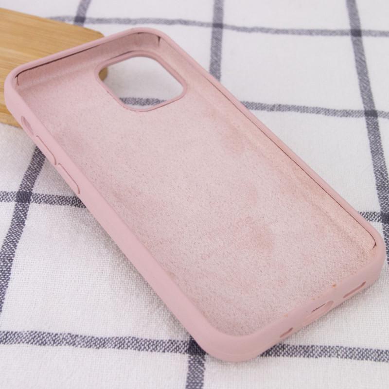 Противоударный Чехол Silicone Case Full Protective (AA) для Apple iPhone 15 (6.1") Розовый / Pink Sand - фото 3