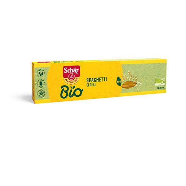 Паста без глютена Dr. Schar BIO Spaghetti Cereal цельнозерновая 350 г (8008698030721)