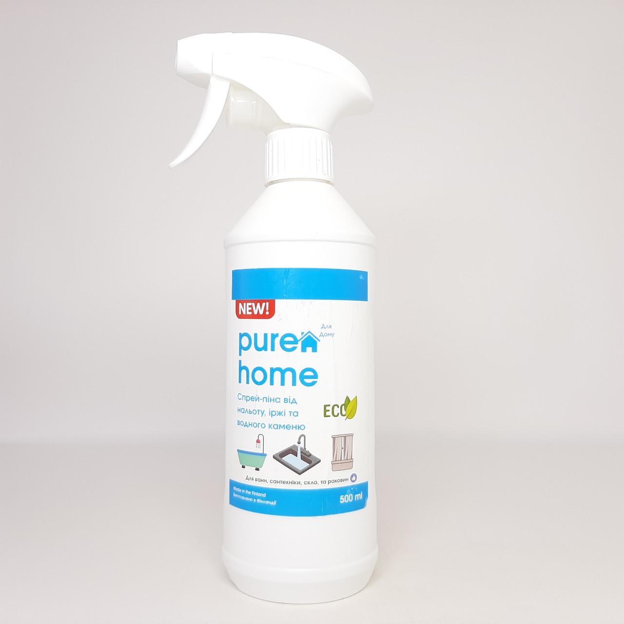 Спрей-пена от налета/ржавчины/известкового камня Pure Home ECO 500 мл (X-2308)