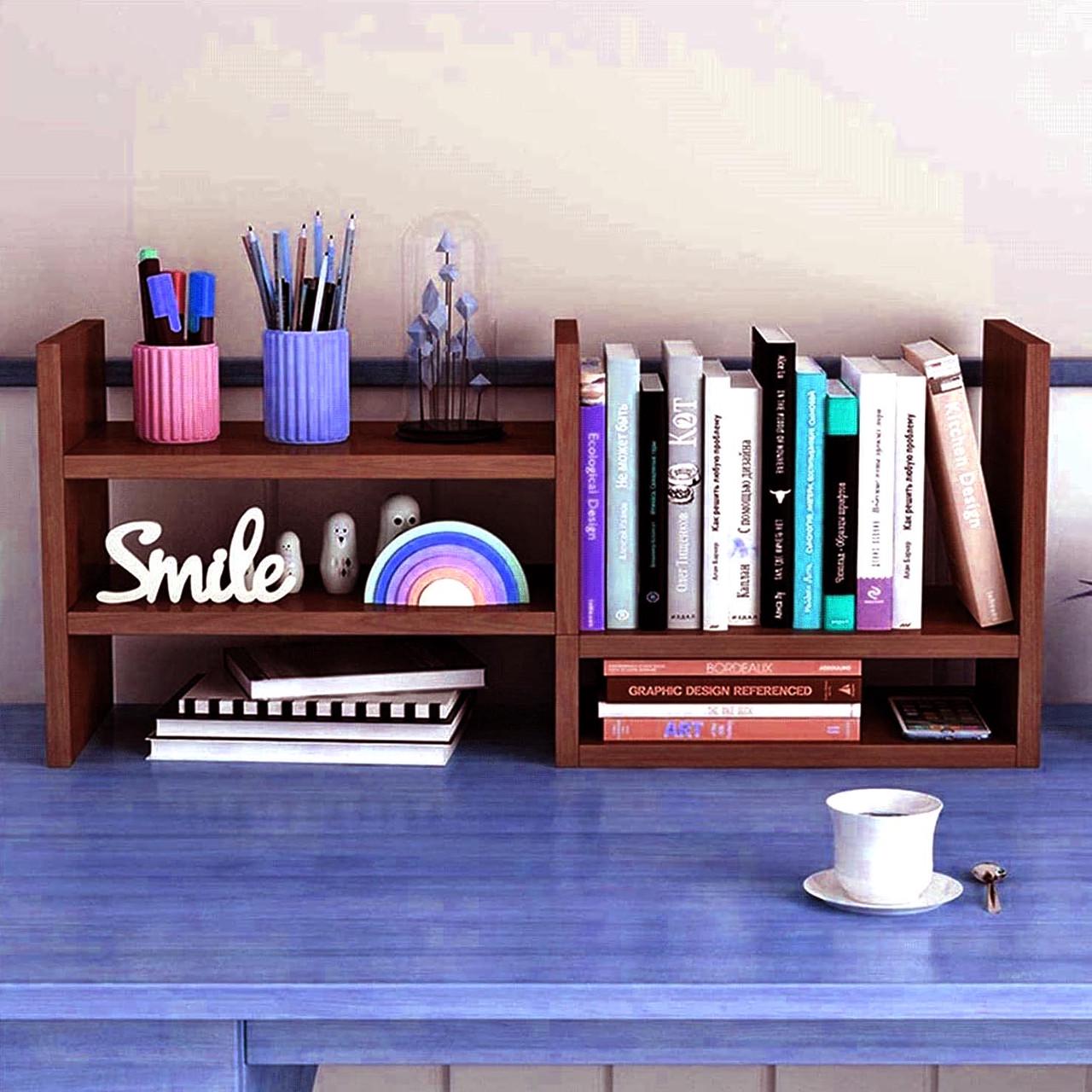 Полка книжная настольная из дерева Костело Савоярди (КПА-041315)