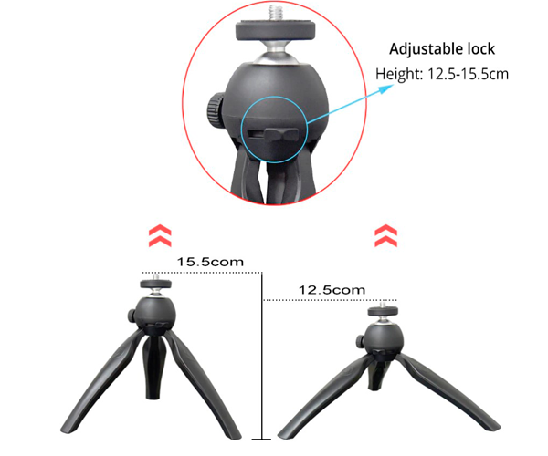 Штатив для проектора TouYinger настільний Чорний (TouYinger-desktop-tripod_399) - фото 3