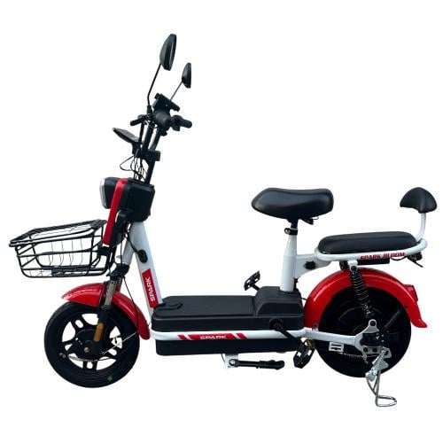 Велосипед с электромотором Spark BLOOM 14" 48V 400W 12 Ah Темно-красный (000246423)