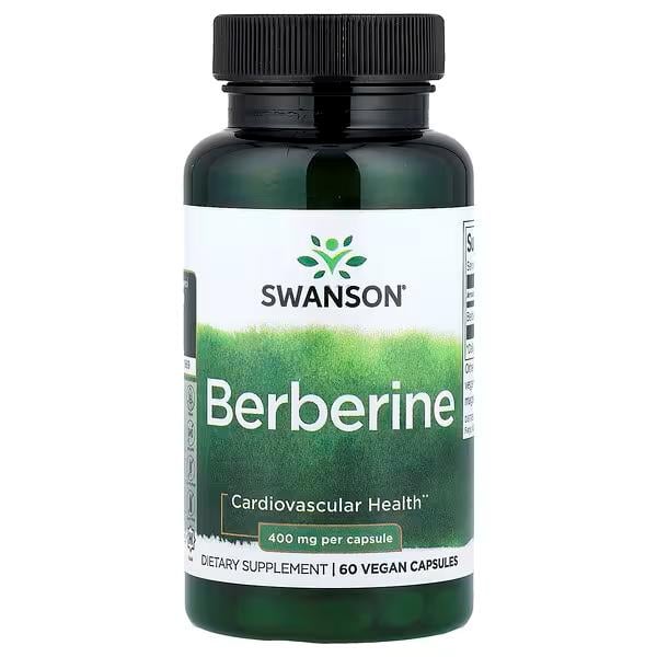 Берберін Swanson Berberine 400 мг 60 кап. Берберін Swanson Berberine 400 мг 60 кап.