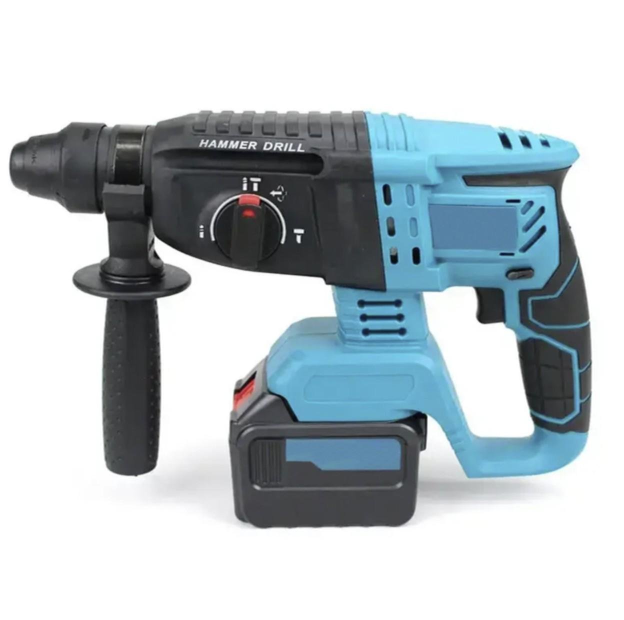 Набор инструментов Makita Шуруповерт DDF484/Болгарка DGA504/Перфоратор DHR202/Гайковерт DTW301 2АКБ 4в1 - фото 3