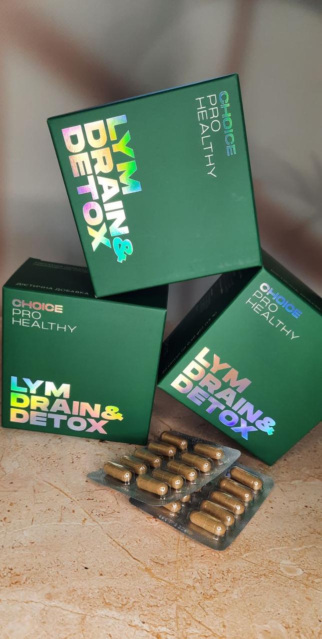 Растительный препарат для лимфодренажа и глубокой очистки организма Choice LYM DRAIN&DETOX 60 кап. (2013357046) - фото 6