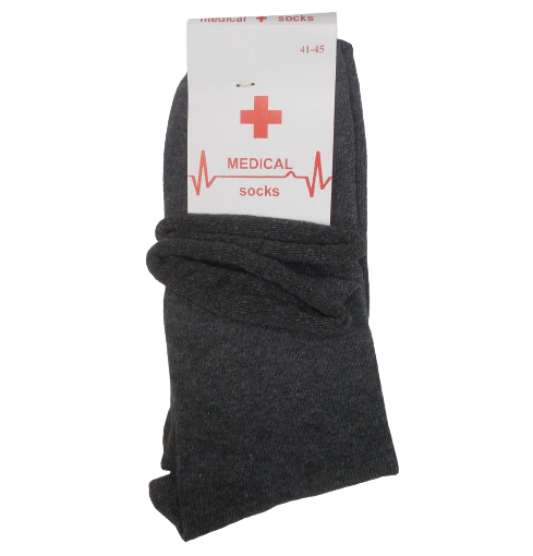 Носки без резинки Medical MS р. 41-45 Серый (1511777778)