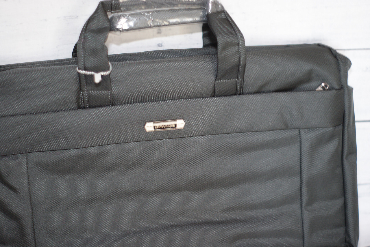 Сумка-портфель для ноутбука до 17" та документів Чорний (IBN004B) - фото 2 Сумка-портфель для ноутбука до 17" та документів Чорний (IBN004B) - фото 2