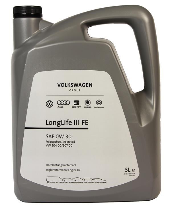 Моторное масло VAG Longlife III FE 0W-30 5 л