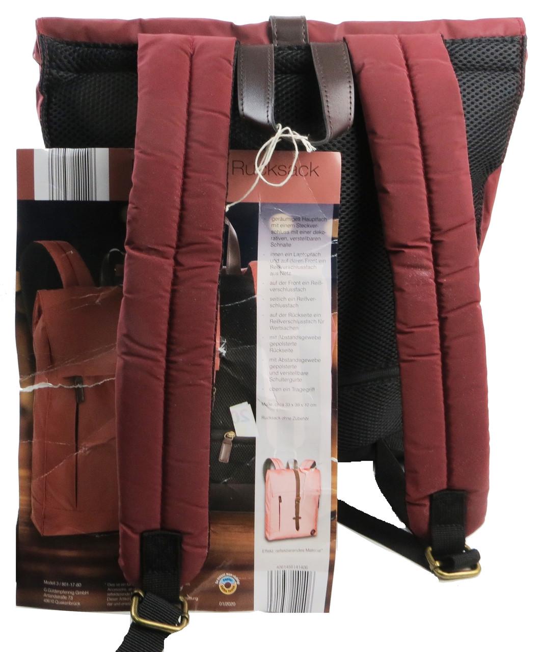 Рюкзак молодіжний Modischer Rucksack 4061458141406 15 л Бордовий - фото 7