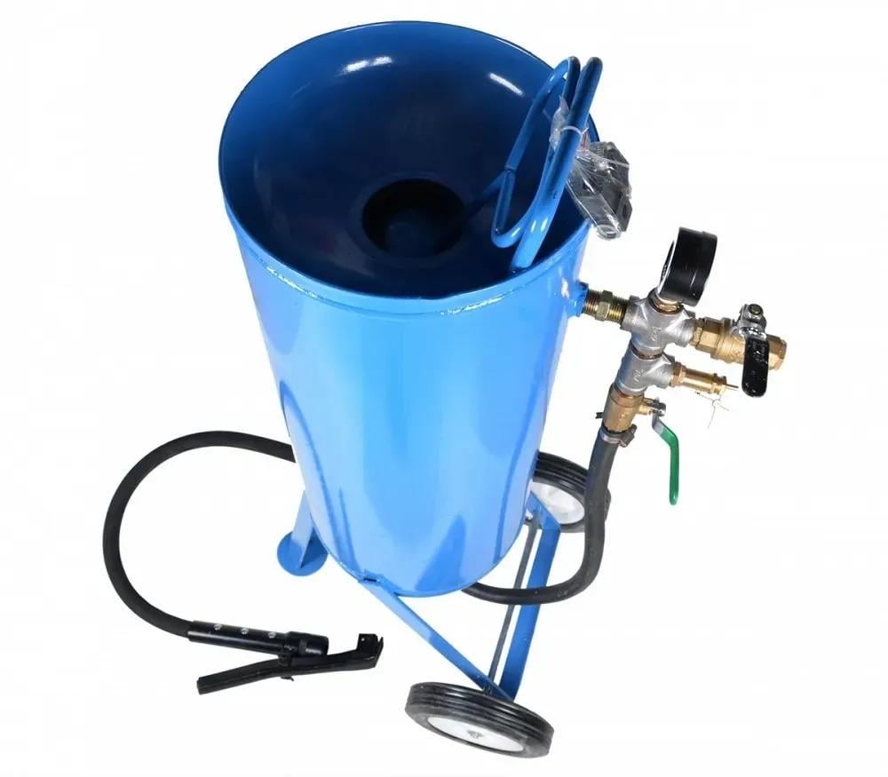 Пескоструйный аппарат Bass Polska переносный сифонный пневматический с сифоном/бак 50 л (28091848) - фото 6 Пескоструйный аппарат Bass Polska переносный сифонный пневматический с сифоном/бак 50 л (28091848) - фото 6