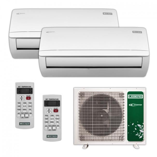 ᐉ Мультисплит-система Leberg на 2 комнаты компрессор Toshiba -15 °C ...
