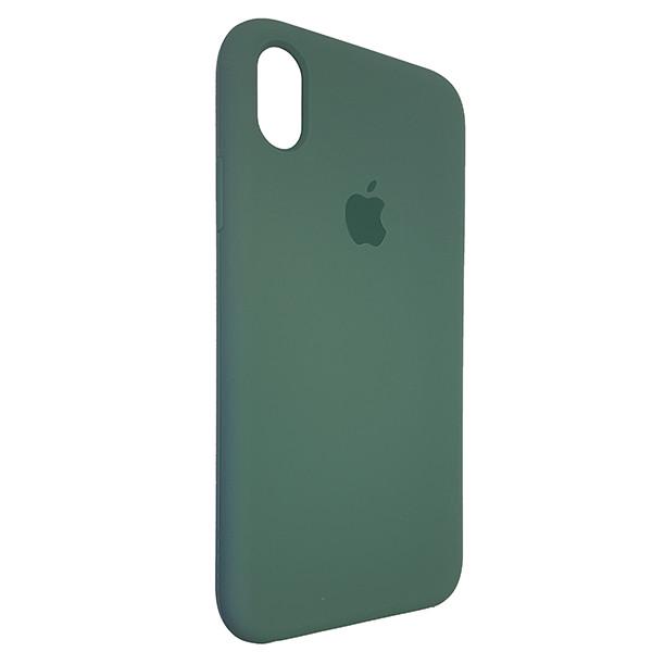 Чехол Copy Silicone Case iPhone XR Wood Green  (29caa1-1842)