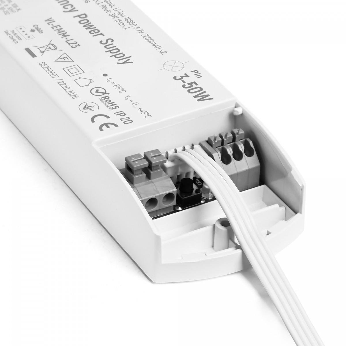 Блок аварийного питания Videx VL-EMM-L23 для LED светильников - фото 4 Блок аварийного питания Videx VL-EMM-L23 для LED светильников - фото 4