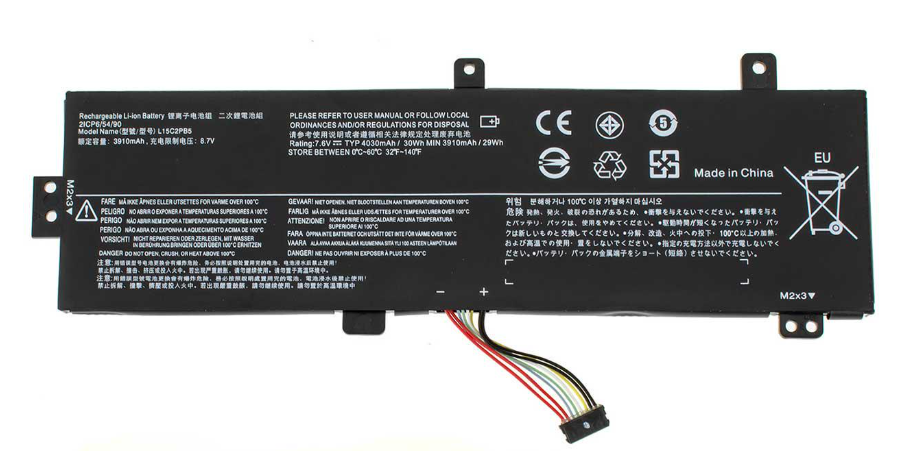Аккумулятор для ноутбука Lenovo IdeaPad 510-15ISK 3950 mAh 76V 30 Wh