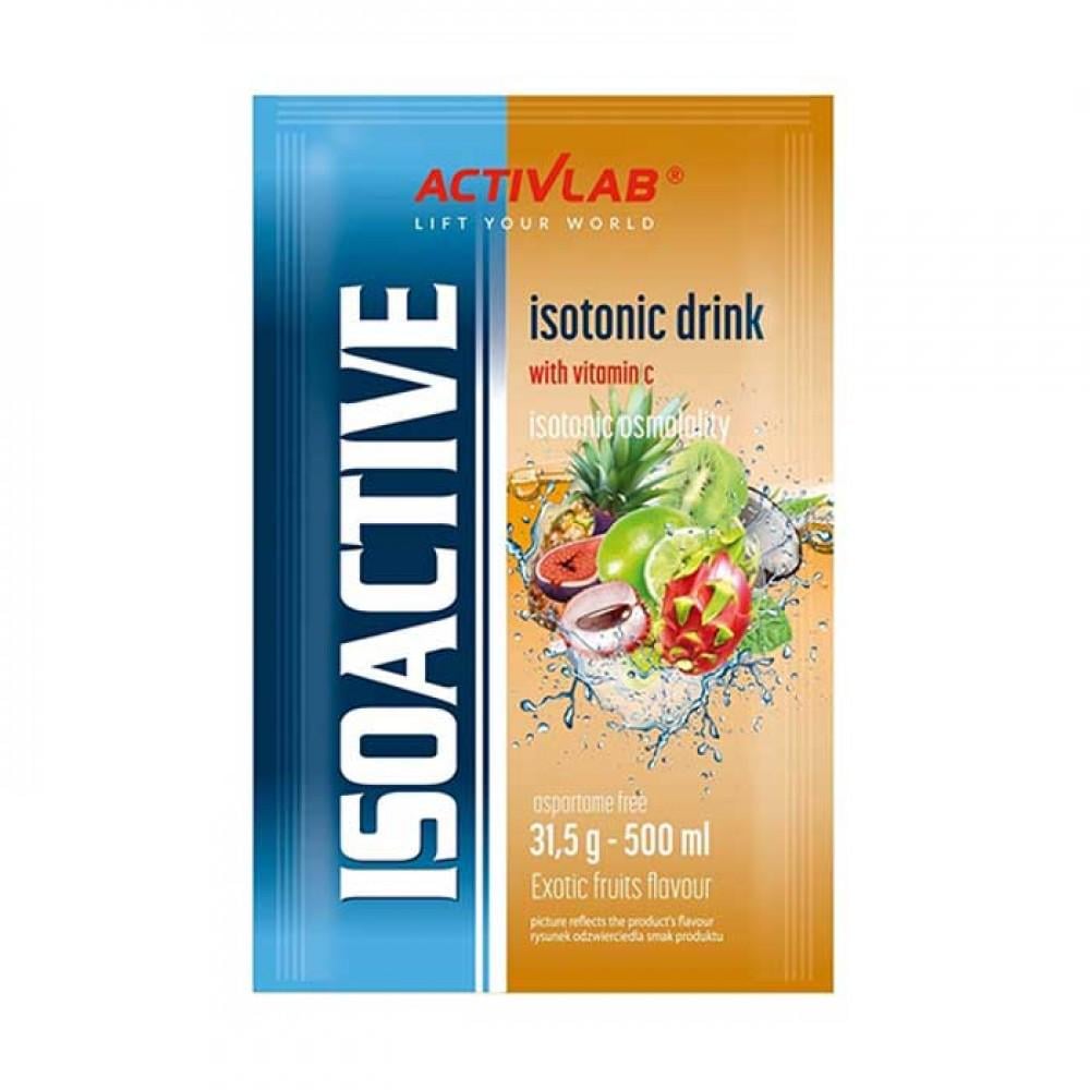 Изотонический напиток ACTIVLAB Iso Active 31,5 г 1 sachet Exotic fruits