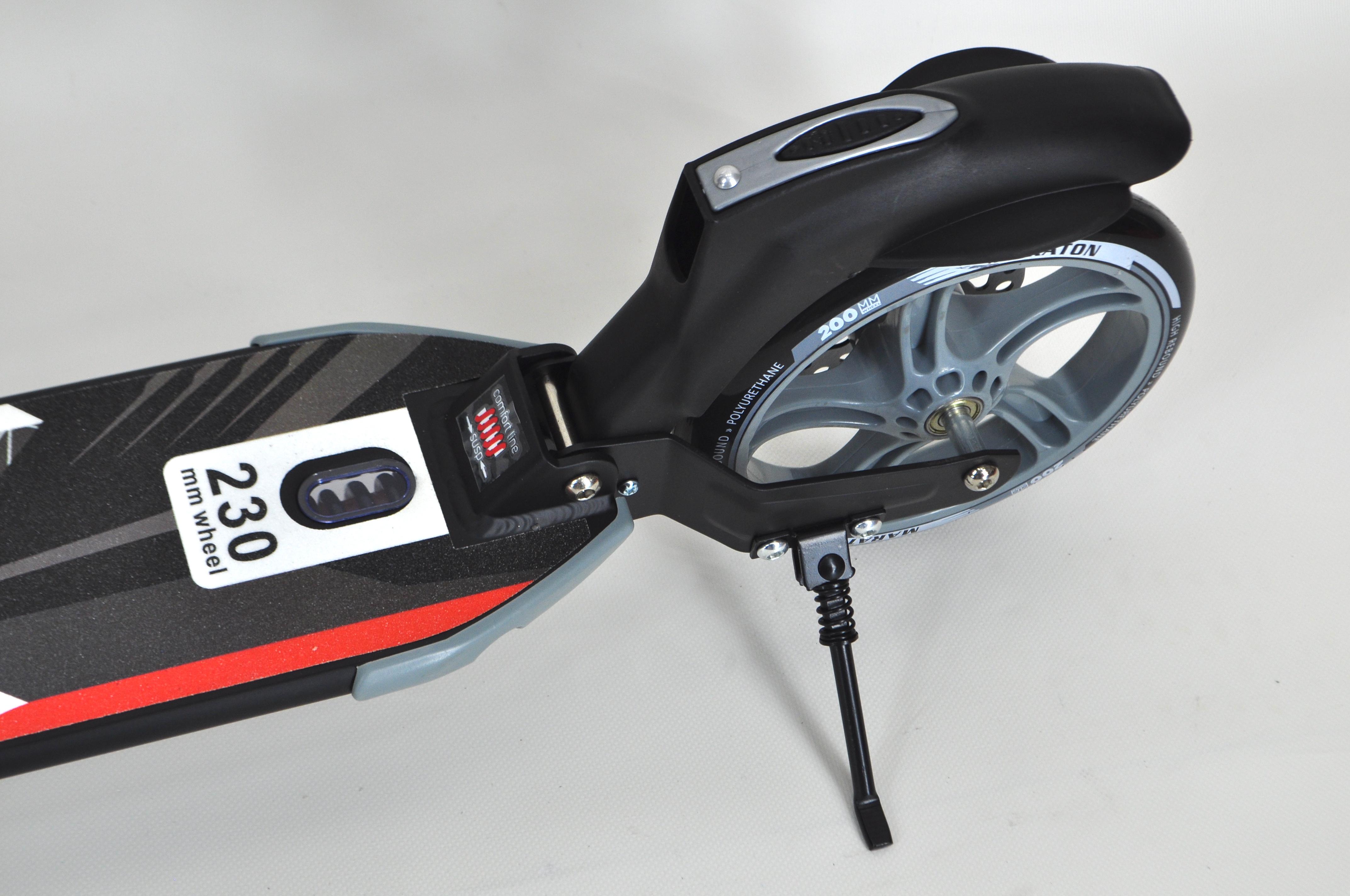 Самокат двухколесный Maraton Dynamic с амортизаторами и подногой Черный - фото 13 Самокат двухколесный Maraton Dynamic с амортизаторами и подногой Черный - фото 13