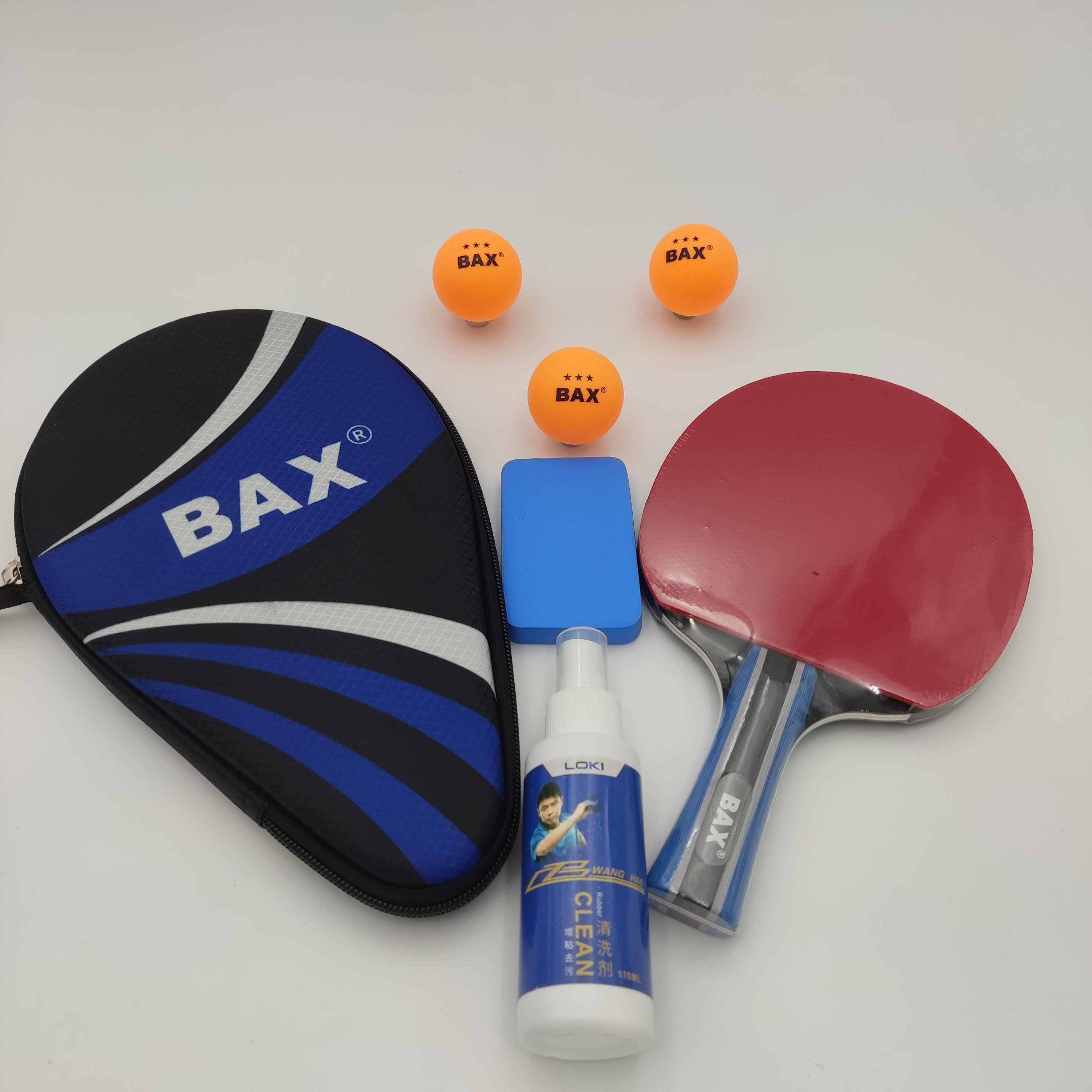 Ракетка для настільного тенісу Bax у чохлі та м'ячиками 3 шт. (151311+151301+151307+151306)