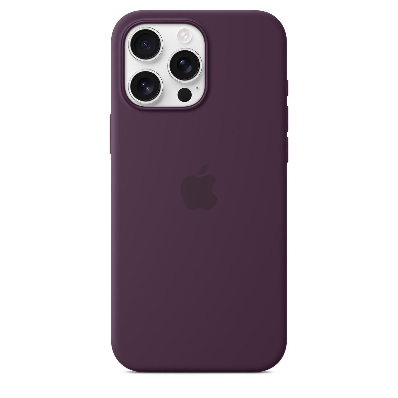 Чехол-накладка Apple Silicone Case with MagSafe for iPhone 16 Pro Max, Plum (HC)
