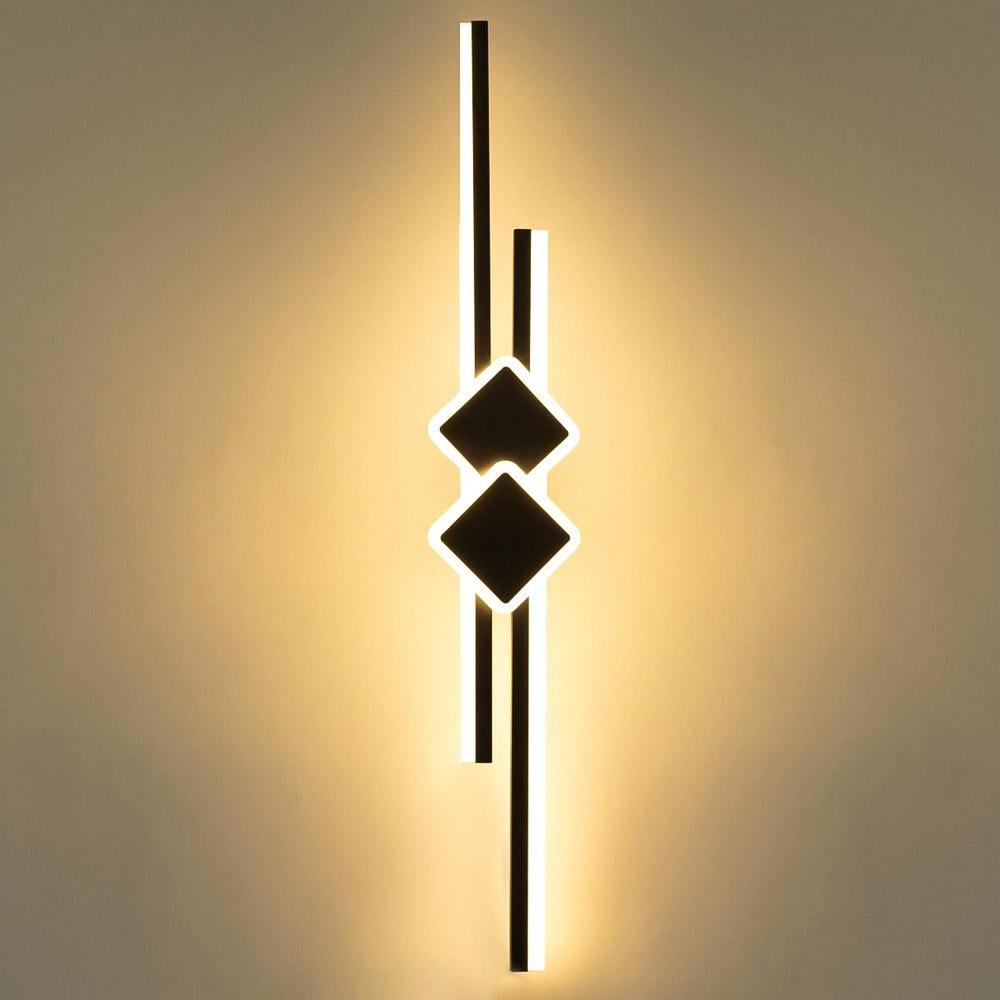 Светильник настенный светодиодный Light House SY-19087/900 BK 900х150х65 мм 80W Черный