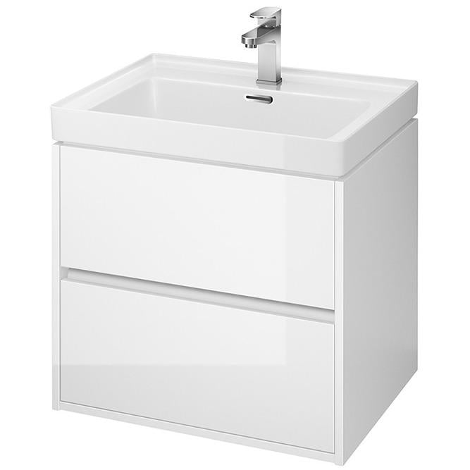 Тумба под умывальник подвесная Cersanit Crea FZZW1008691564 59,4x53,3x44,7 см Белый (89504)