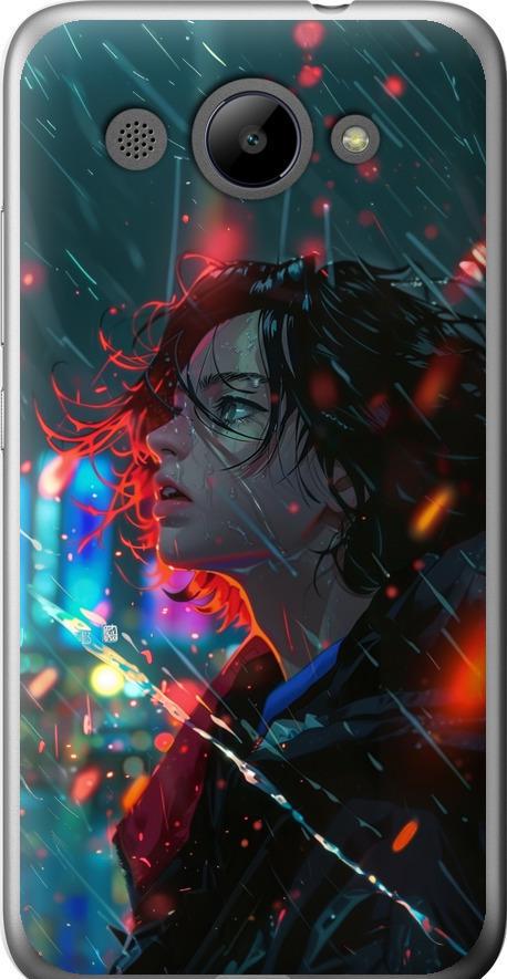Чехол на Huawei Y3 2017 Ночные огни (6096t-991-42517)