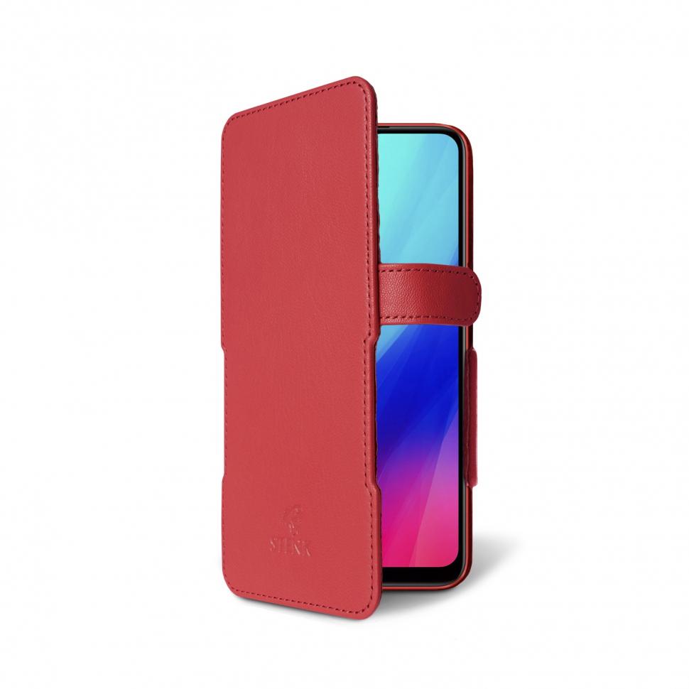 Чохол книжка Stenk Prime для Realme C3 Червоний (65378)