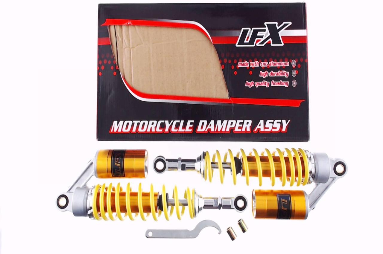 Амортизатори KOMATCU mod.A Delta 340 мм газомасляні Жовтий (2177140743)