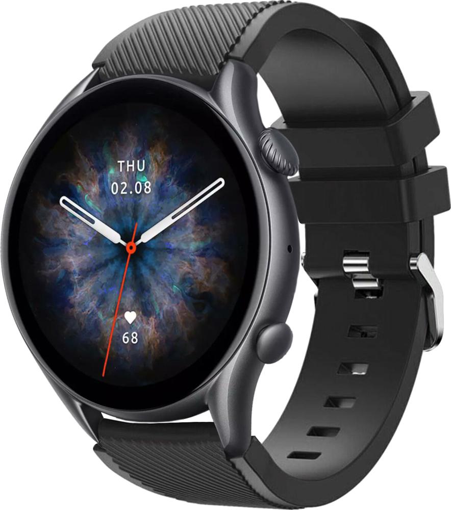 Ремінець Cross для Amazfit GTR 3 Pro Black (25485-2B)