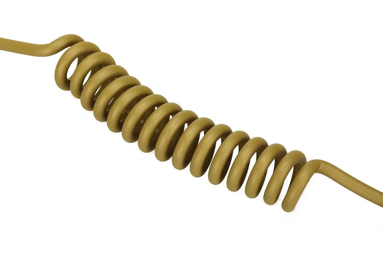 Шнур пистолетный страховочный спиральный Бежевый - фото 3 Шнур пистолетный страховочный спиральный Бежевый - фото 3