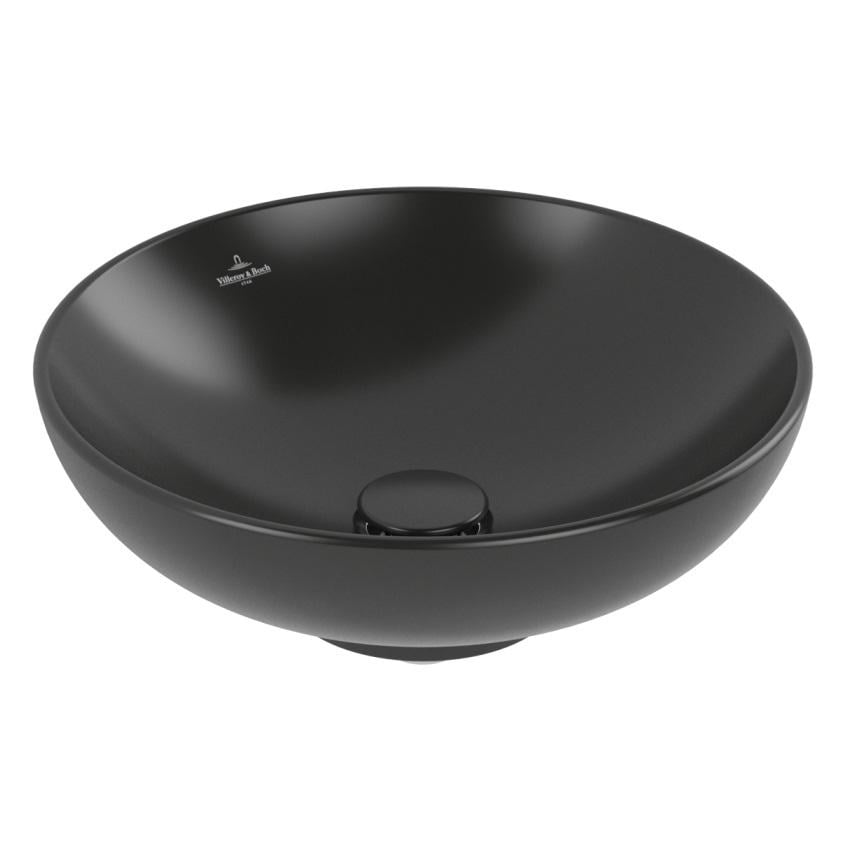 Умывальник накладной Villeroy&Boch Loop&Friends 4A4601S5 420x420x120 мм Черный (163443)