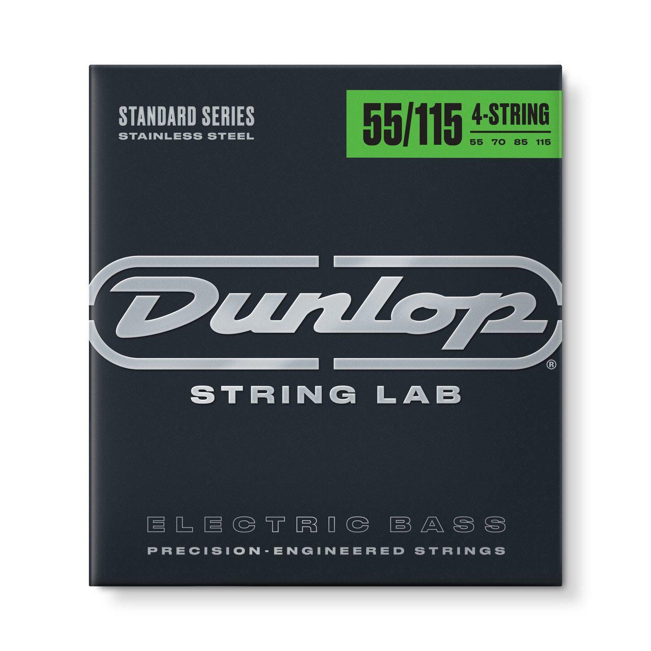 Струны для бас-гитары Dunlop DBS55115 Stainless Steel (119072)