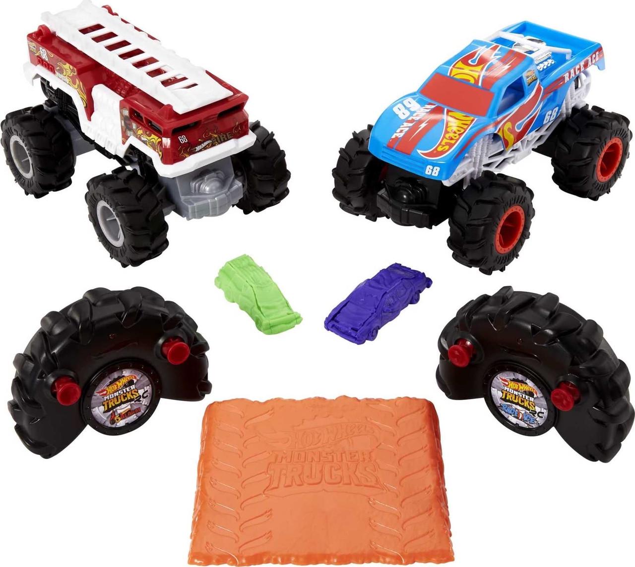 Игрушка Hot Wheels RC Monster Trucks 2-Pack in 1:24 2 шт.