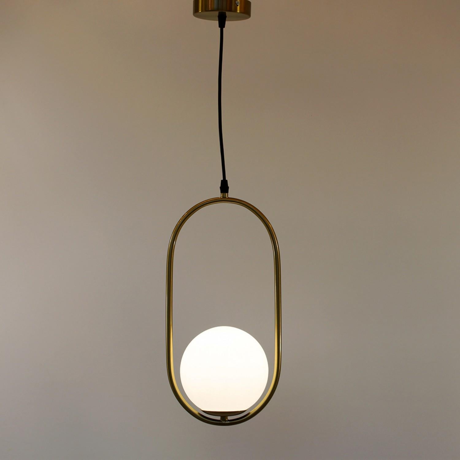 Подвесний светильник Friendlylight Hoop A Brass FL3022