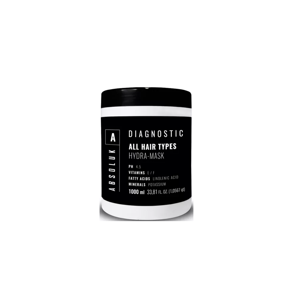 Гідро-маска для всіх типів волосся ABSOLUK Diagnostic All Hair Types Hydra-Mask 1000 мл