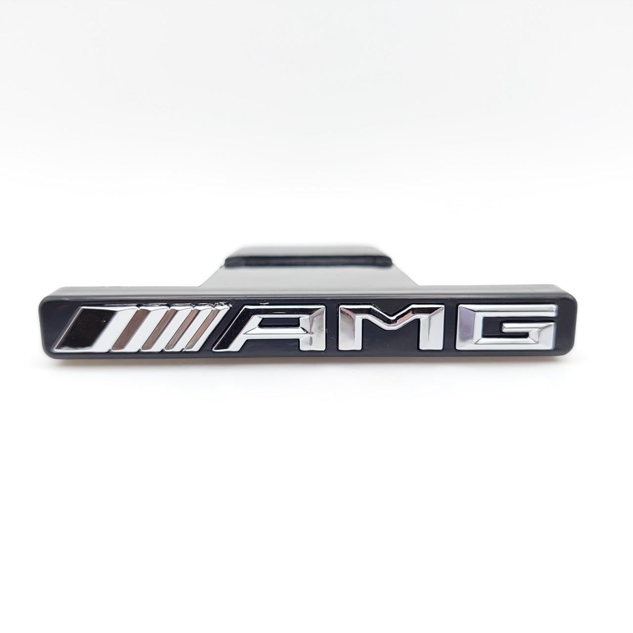Эмблема AMG на решетку радиатора Хром MercedesBenz (1673964462)