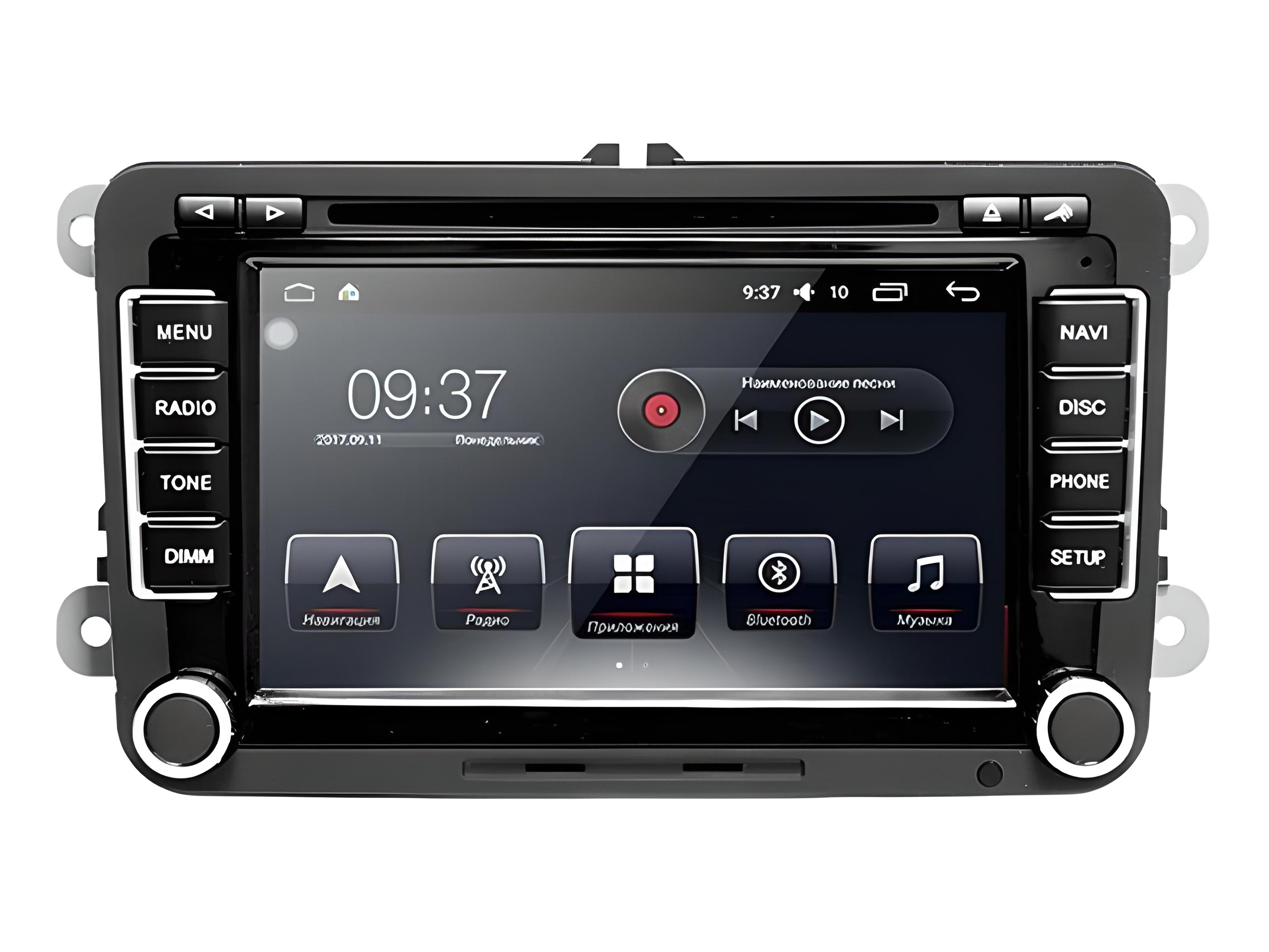 Автомагнитола Sound Box SB-6299-2G CA для Volkswagen Amarok Passat B6 Jetta B7 CC Scirocco Multivan сенсорный экран 12 Вт