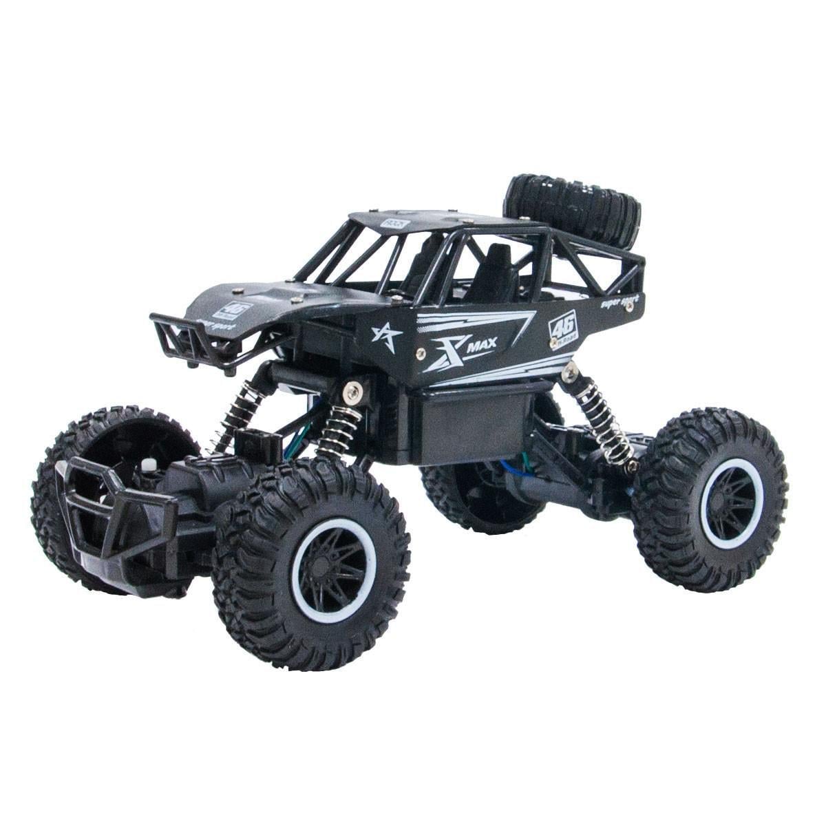 Радіокерований автомобіль OFF-ROAD CRAWLER ROCK SPORT 3,6 V металевий корпус 1:20 Чорний (АС59011)