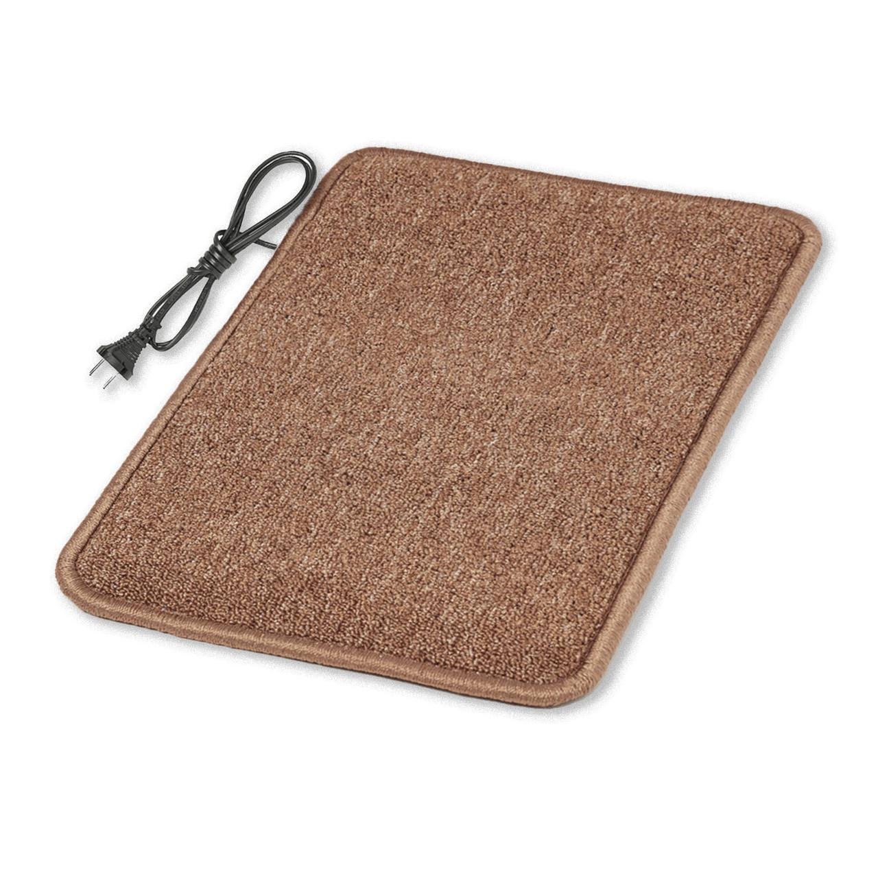 Коврик с подогревом с термоизоляцией 100х100 см Бежевый (100100TN-BE)