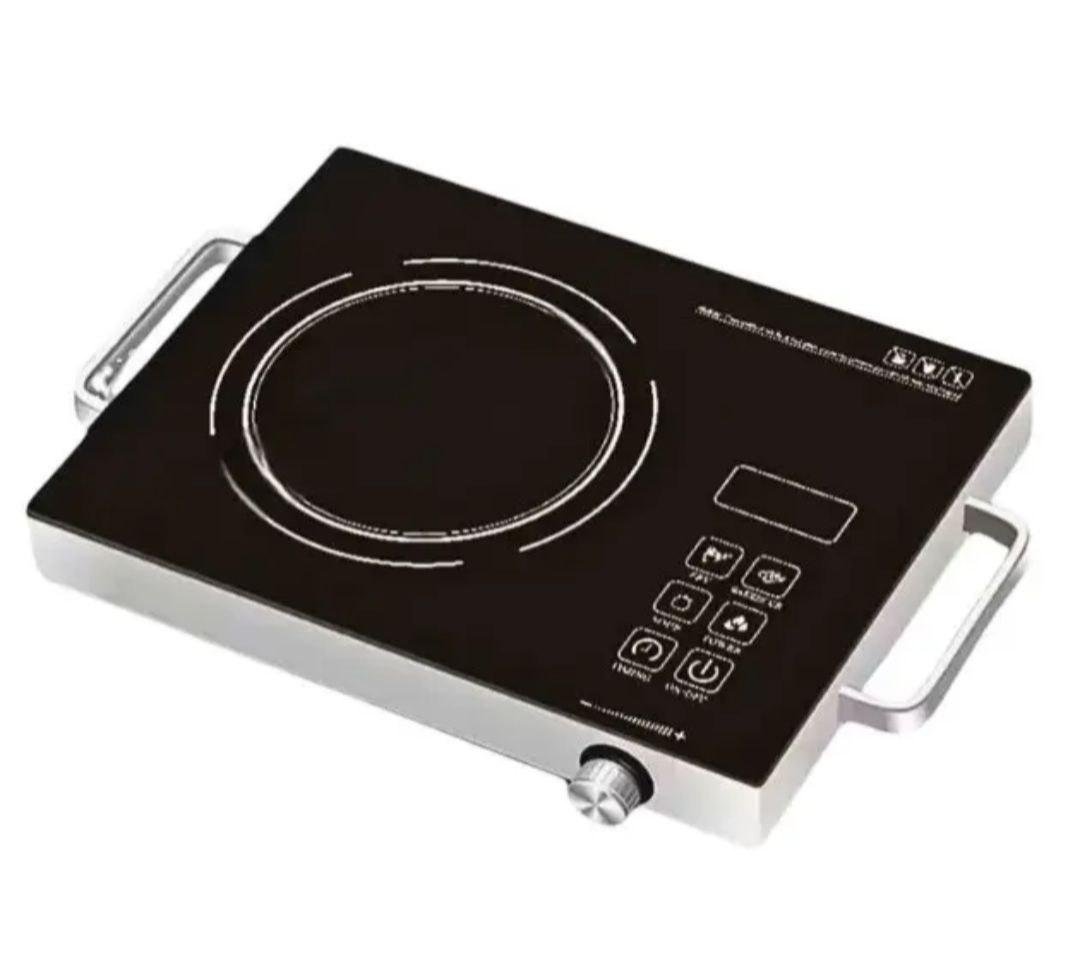 Плита настільна Henschll HS-055 одноконфоркова індукційна склокерамічна 4500 Вт (HS-055)